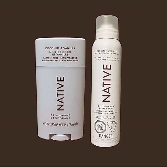Native Other - Native Coconut & Vanilla Deodorant and Deodorant/ Body Spray